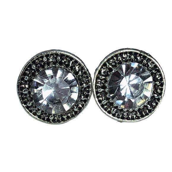 Round Diamond Stud Earrings - Picture 2 of 5